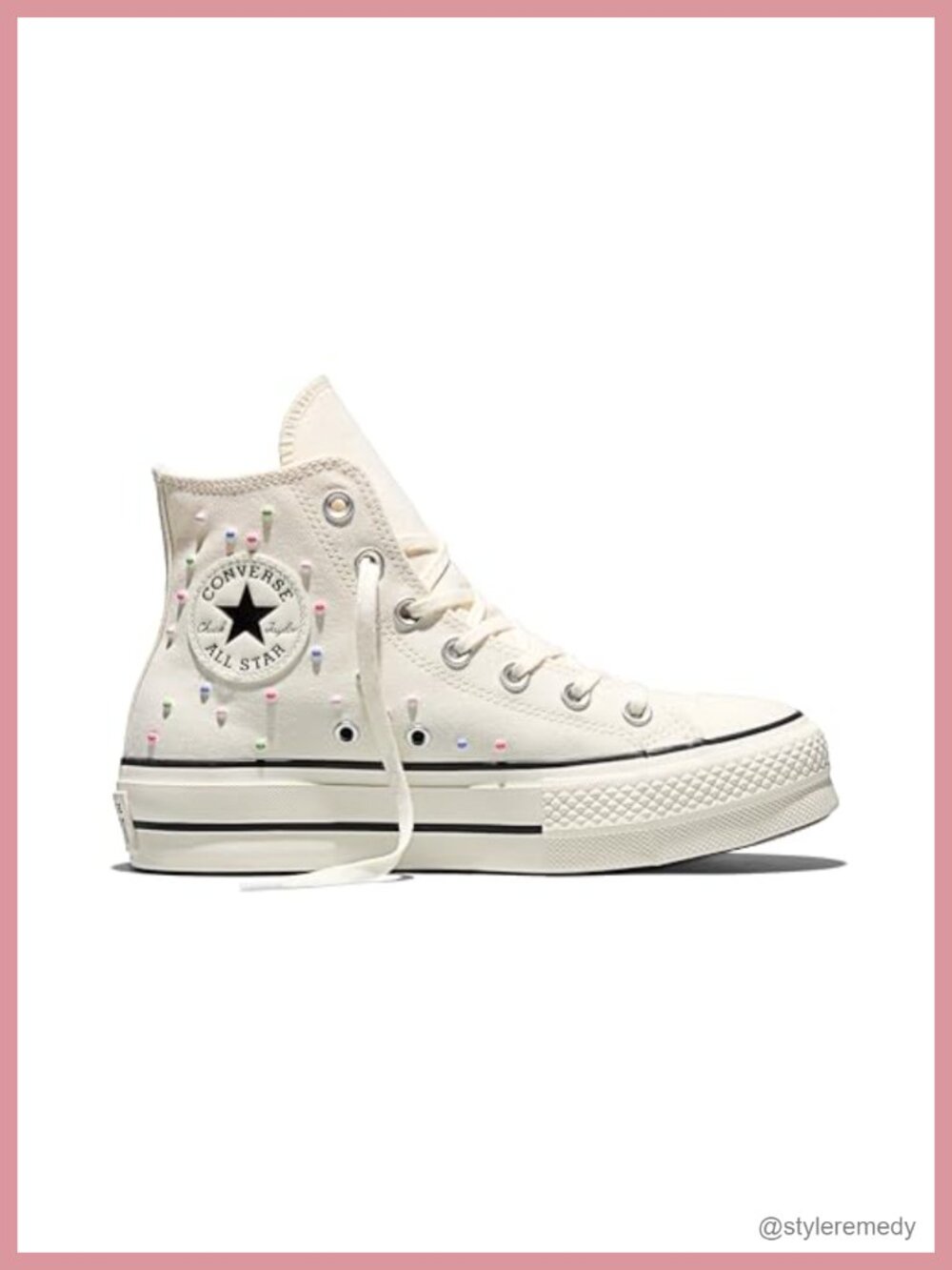 Converse Chuck Taylor All Star Lift Platform Mini Studs High Top Sneakers